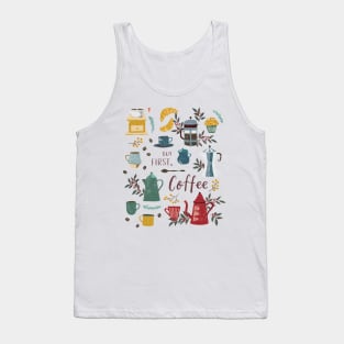 But First, Coffee Tank Top